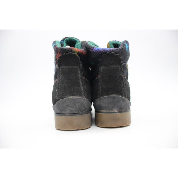 Tecnica Black Ankle Boots with Colorful Pattern - Picture 5 of 9